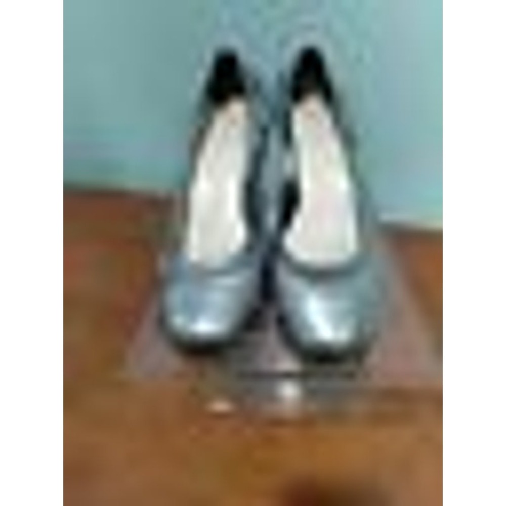 Cole Haan Wedge Heel Leather Slip On, Size 6 B
